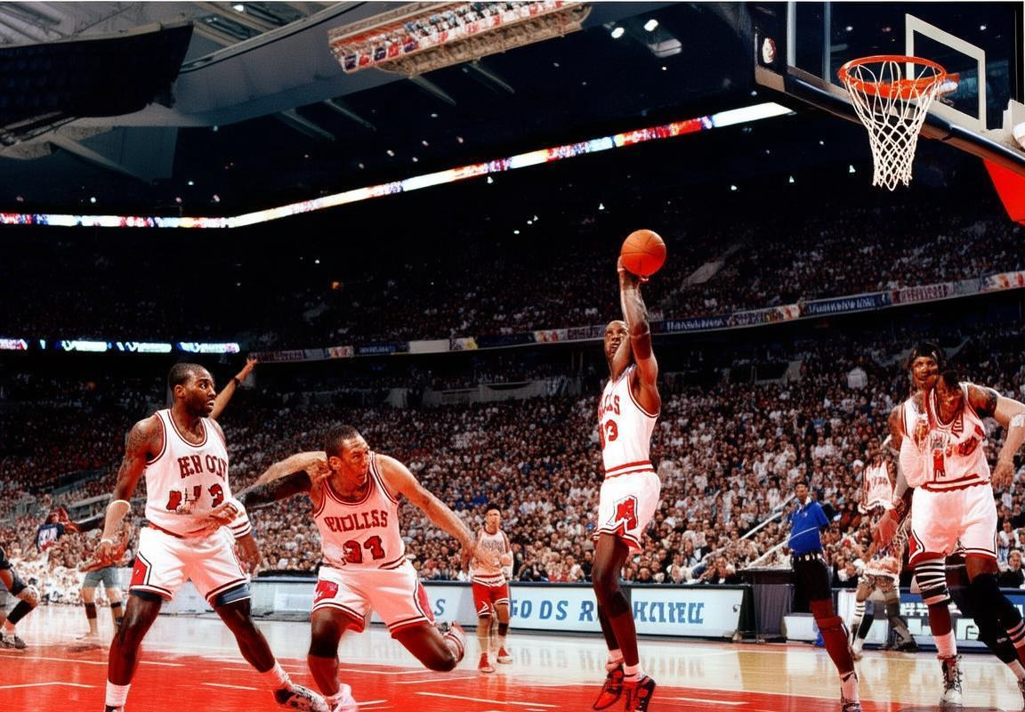 乔丹领航下的公牛尼克斯1992东决巅峰对决：篮球史上的经典之战